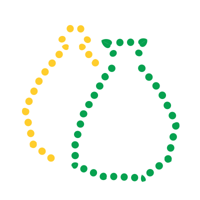 Icono de bolsas de basura